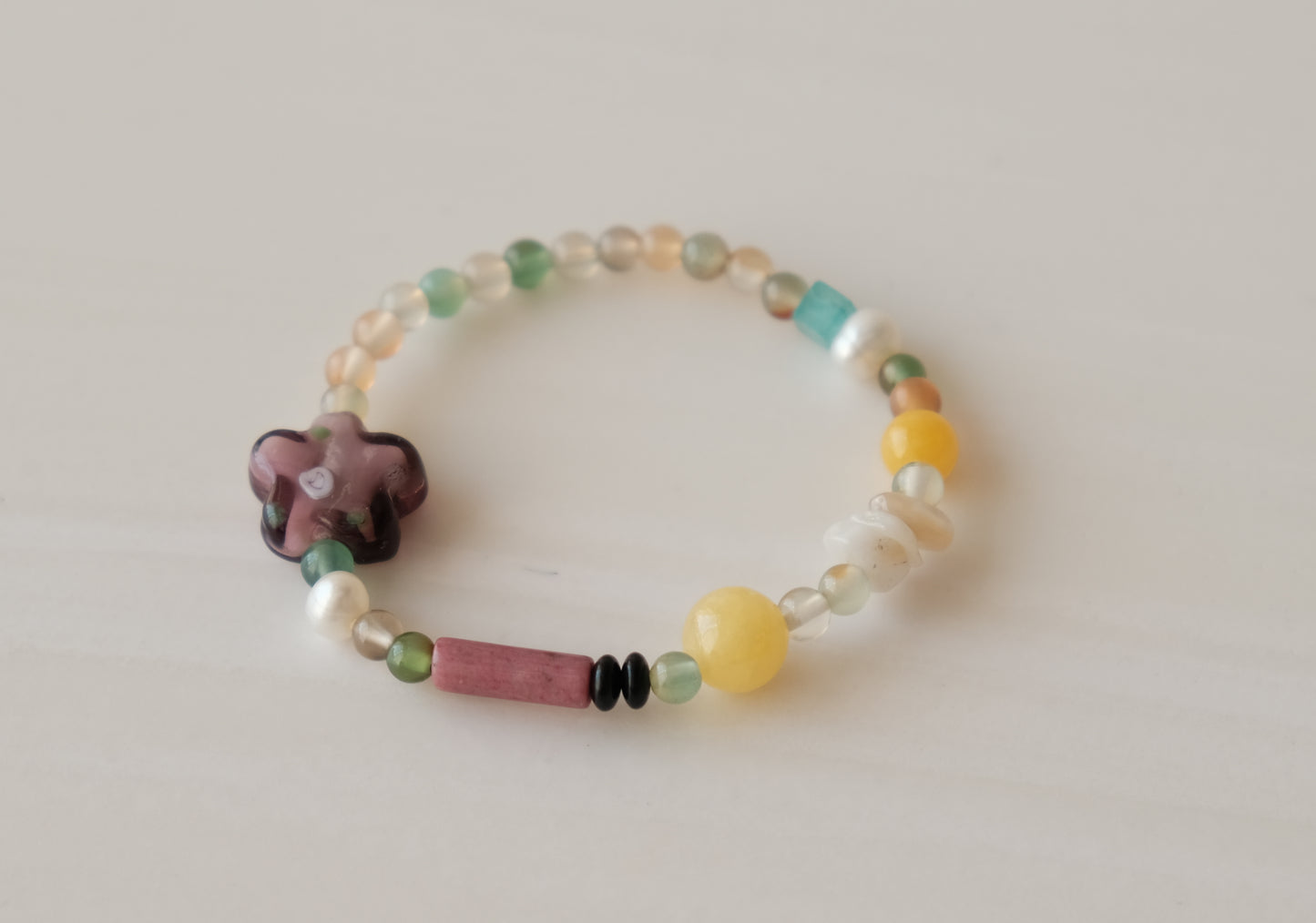 Glass Beaded Bracelet
