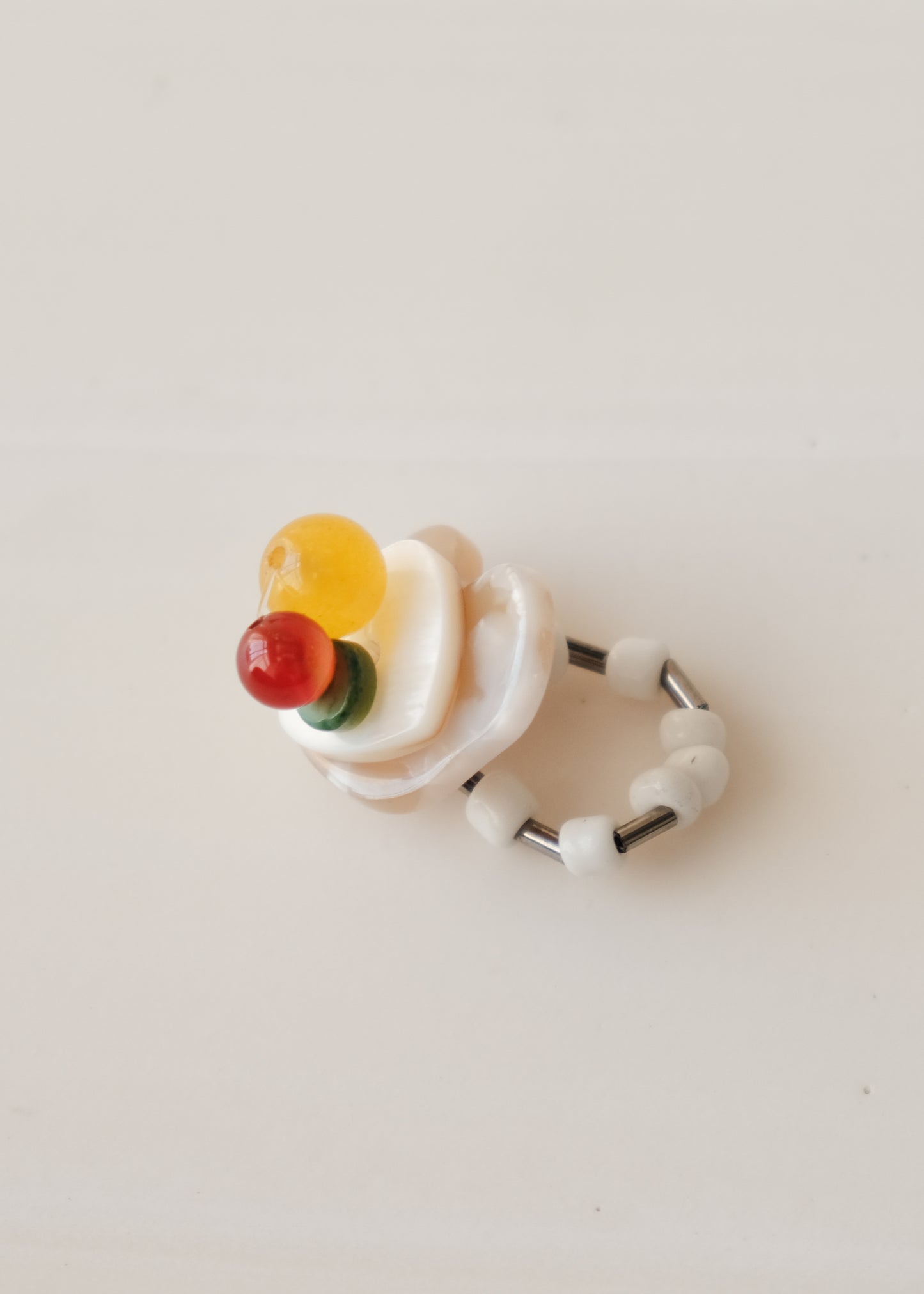 Layered Beaded Ring