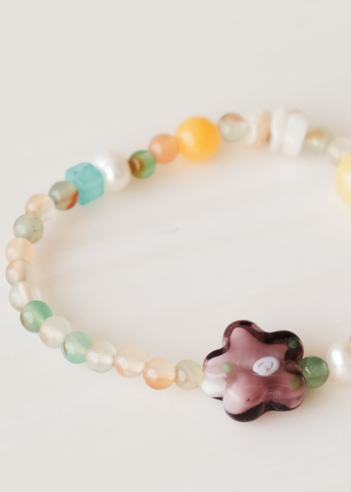 Glass Beaded Bracelet